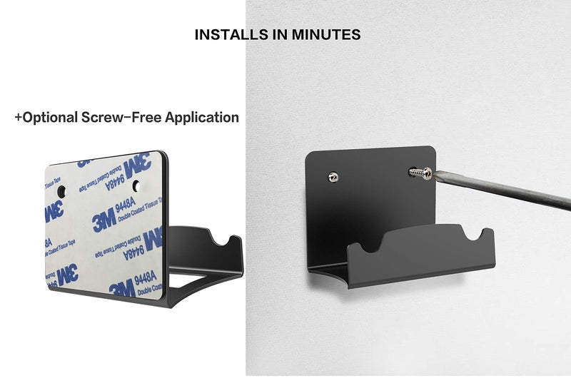 Monzlteck New Wall Mount for PS4 Controller,Compatible with PS5 Controller,Screw-Free Applicationï¼ˆ1 Pieceï¼‰ - Image 4